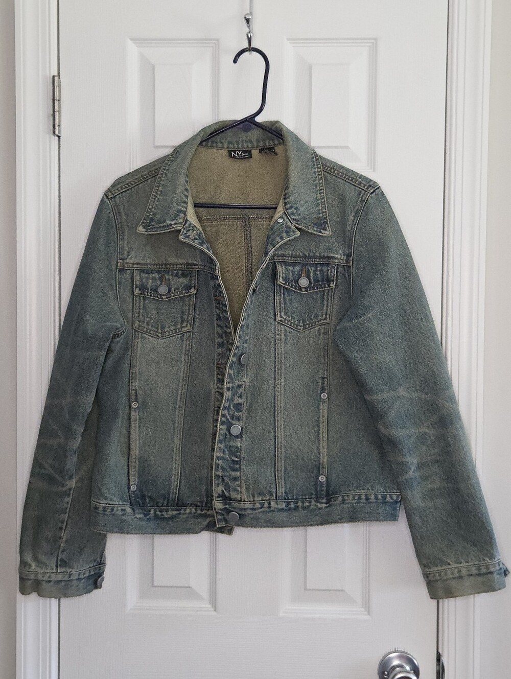New York & Company Denim Trucker Jacket